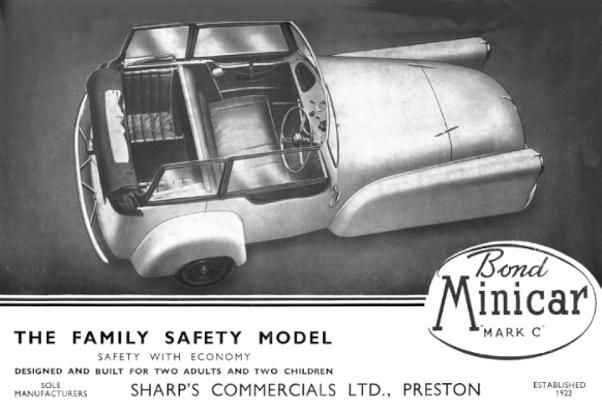 Bond Minicar Mk C Safety Family