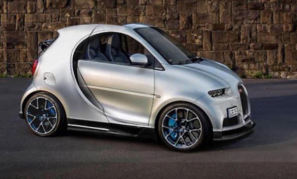 Bugatti Chiron microcar