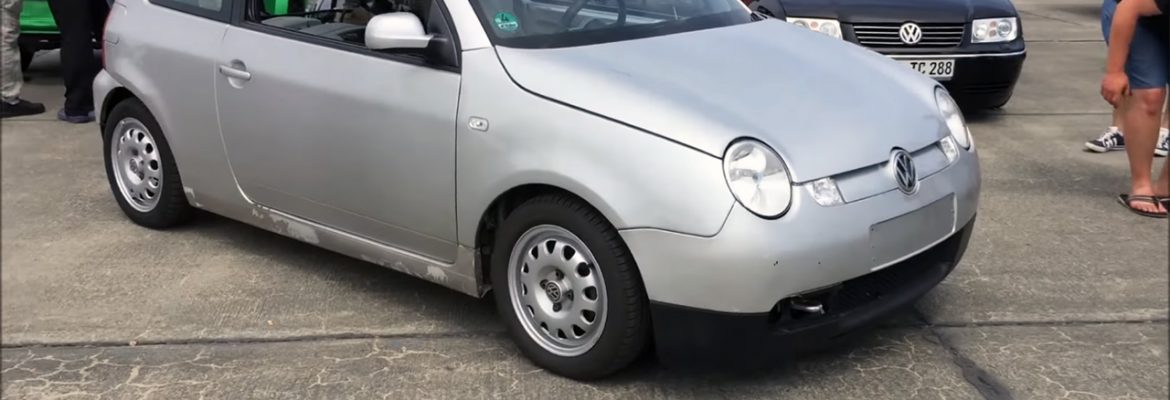 VW Lupo with two W12 engines