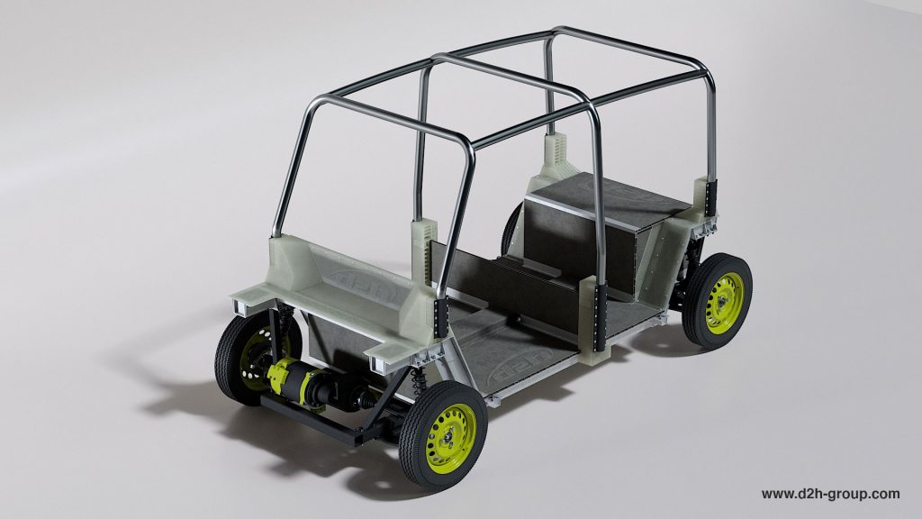 D2H Tuk-Tuk prototype