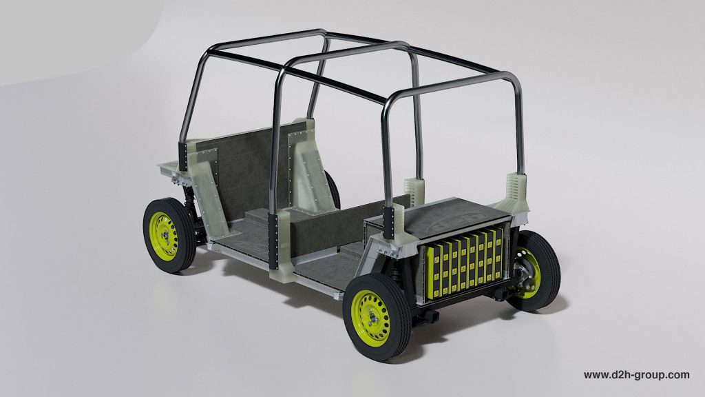 D2H Tuk-Tuk prototype