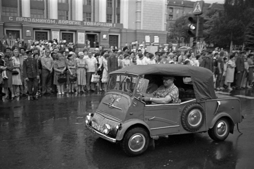 Home built microcar by Juri Nesterov