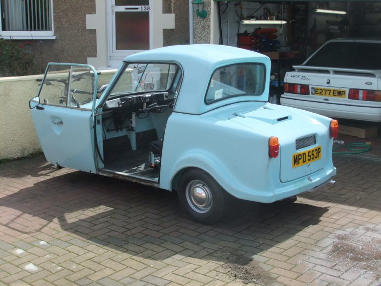 Invacar Model 70 Shell AC Invacar Model 70 3-wheeler | Small Cars Club