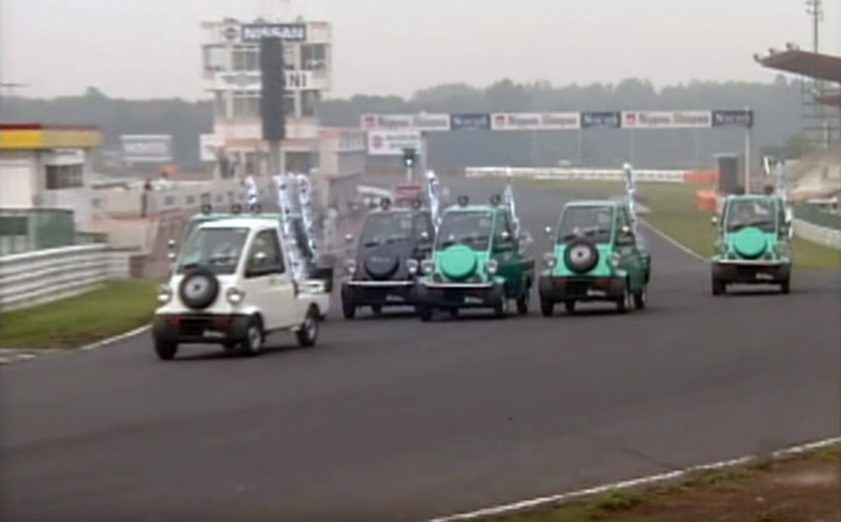 Daihatsu Midget racing