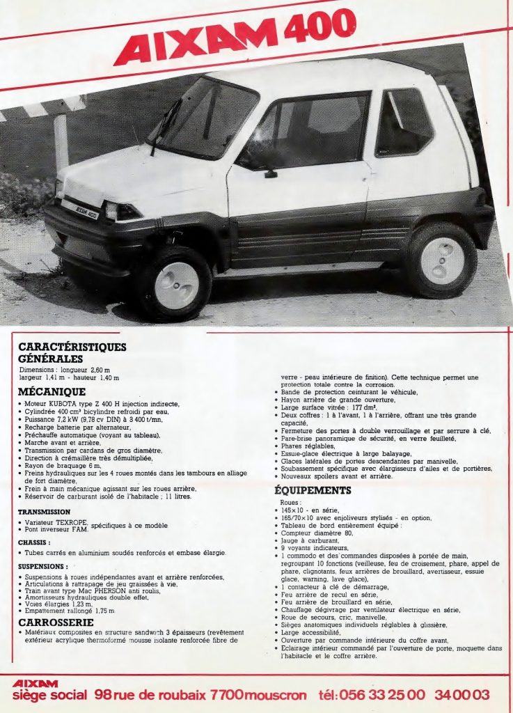 AIXAM 400 D