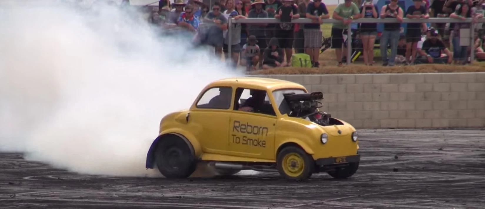 Check this cute Goggomobile after V8 swap