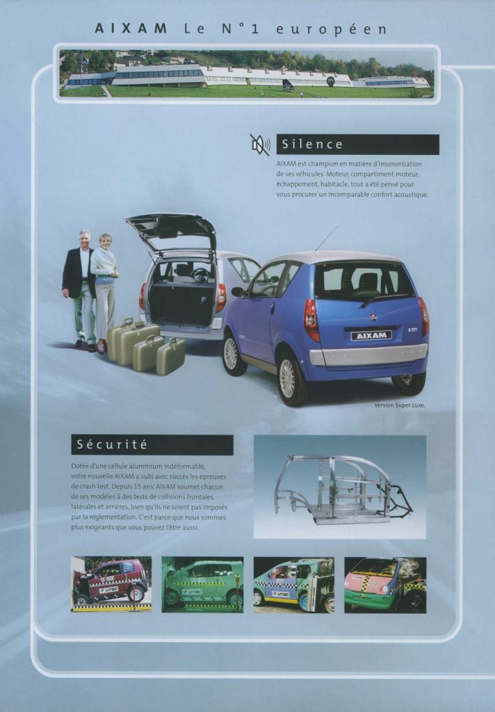 Aixam A.721 brochure