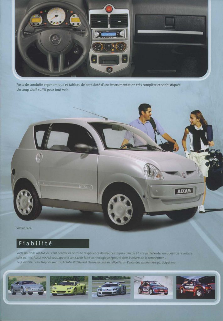 Aixam A.721 brochure