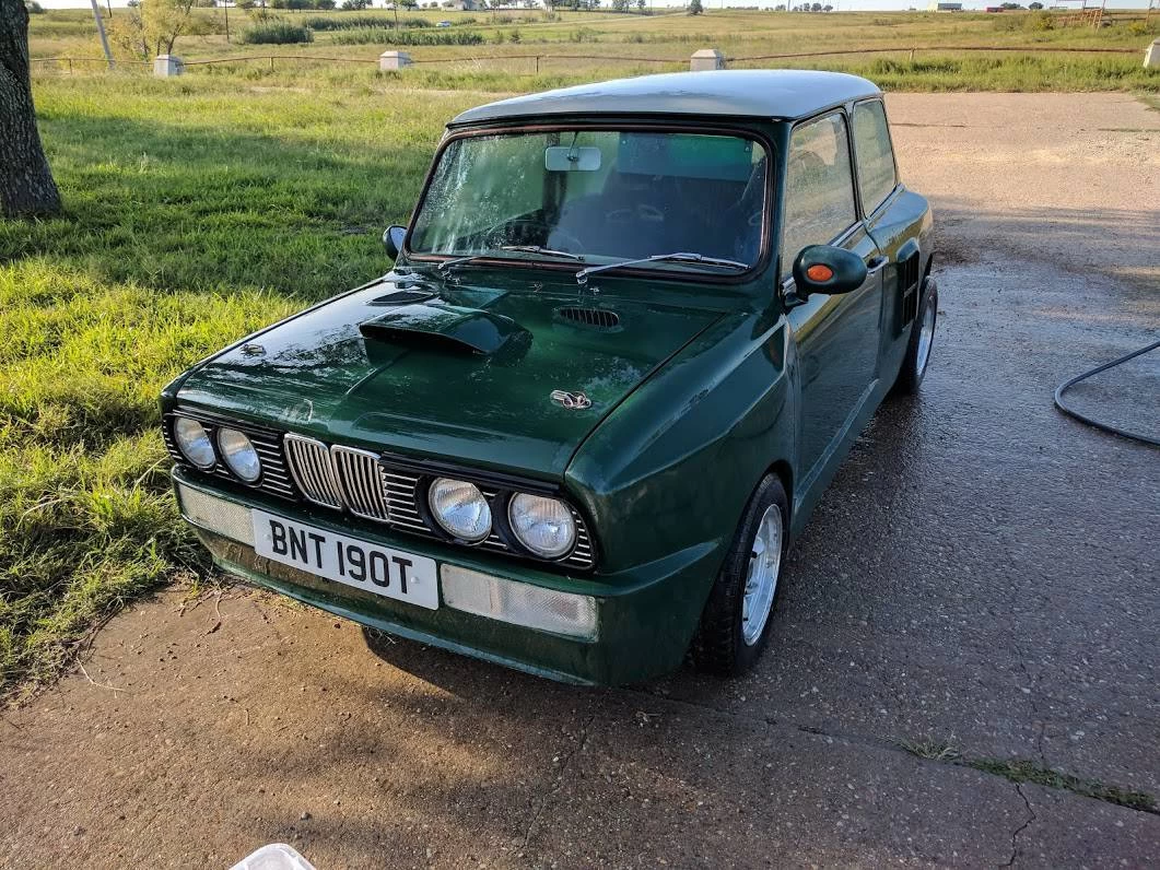 Leyland Mini with BMW E30 M3 styling