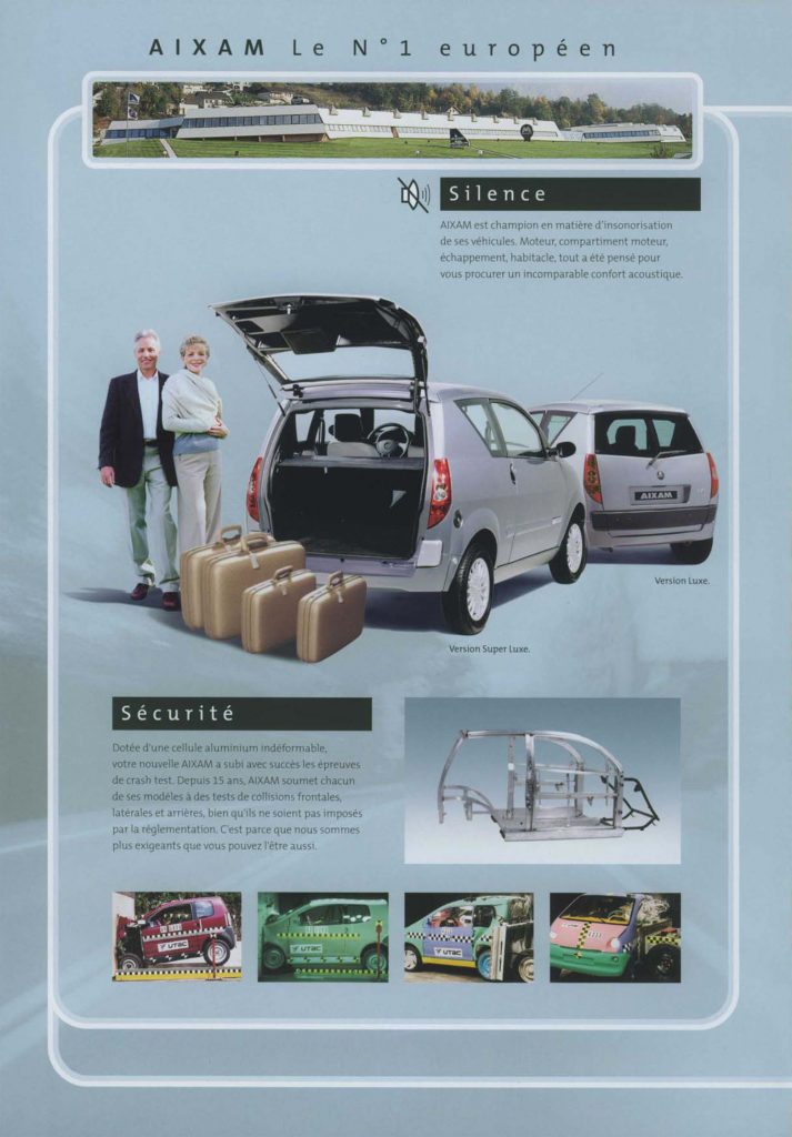 Aixam A.741 & A.751 brochure