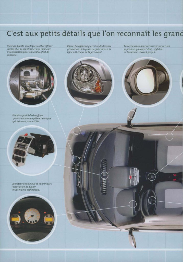 Aixam A.741 & A.751 brochure