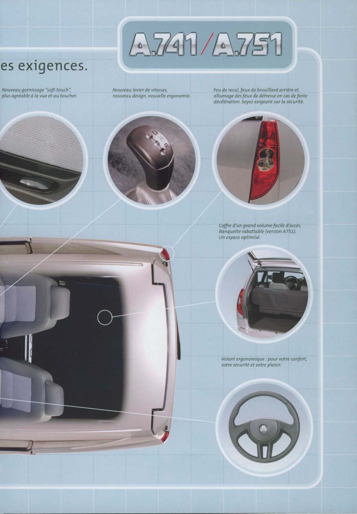 Aixam A.741 & A.751 brochure