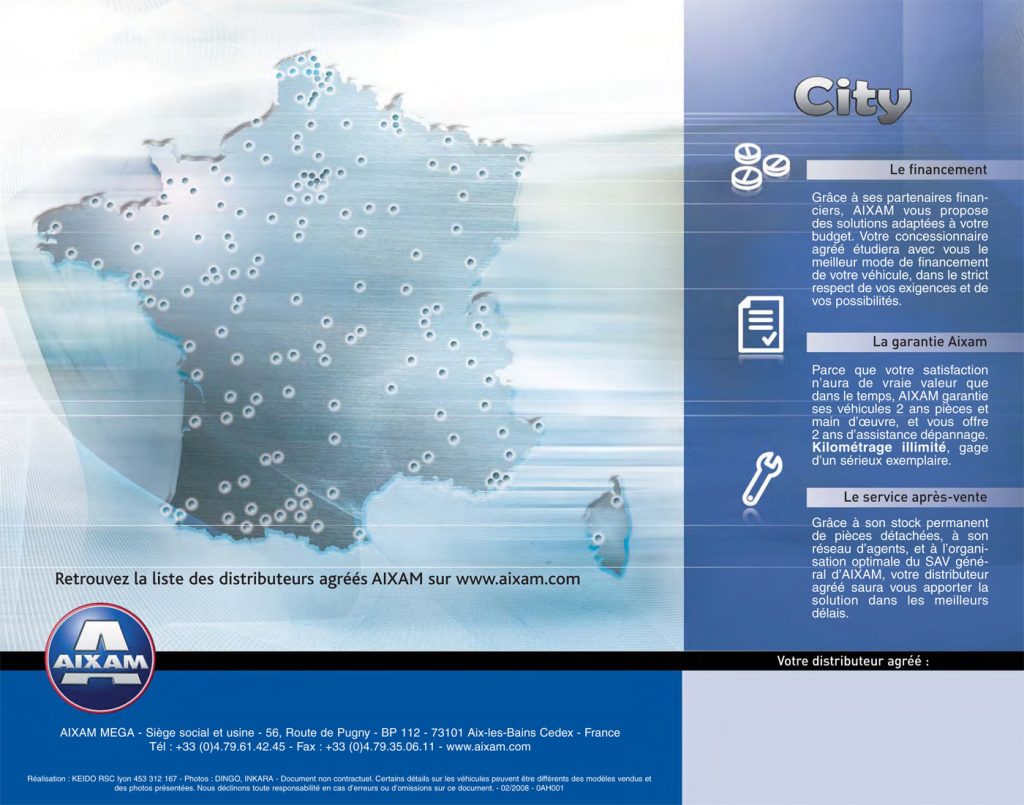 AIXAM City brochure