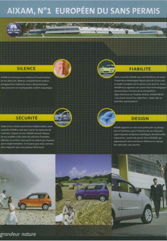 Aixam Crossline brochure