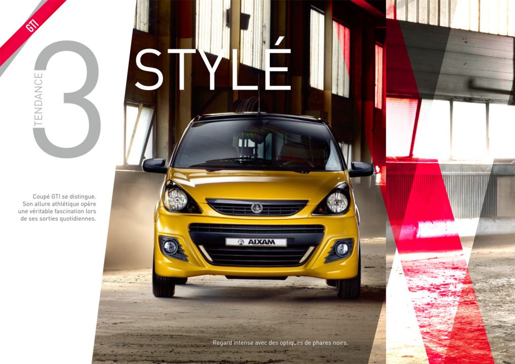 AIXAM Coupe brochure