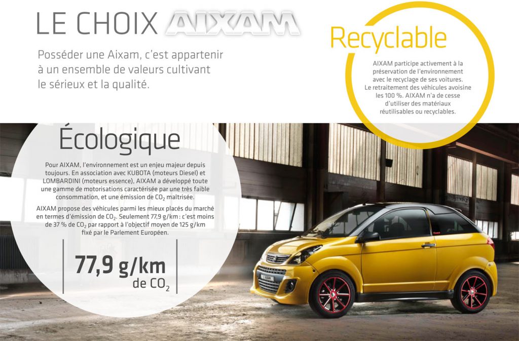 AIXAM Coupe brochure