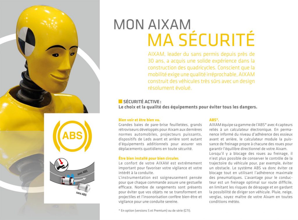 AIXAM Coupe brochure