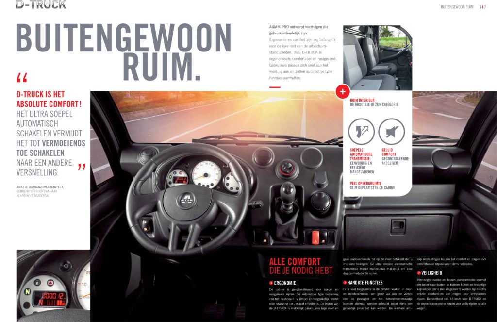 AIXAM Pro D-Truck 400 brochure
