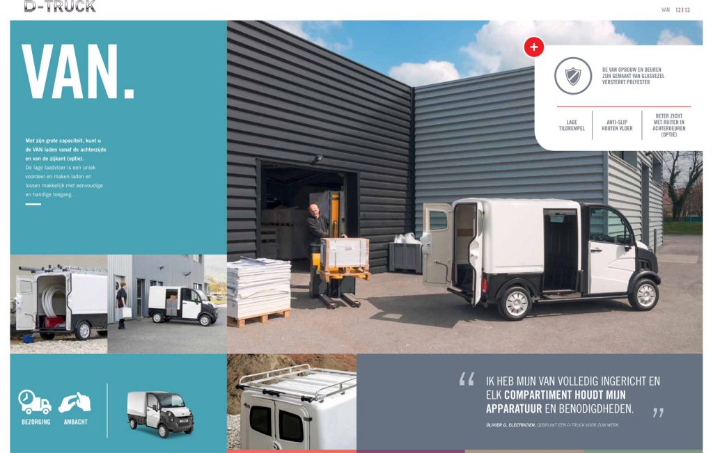 AIXAM Pro D-Truck 400 brochure