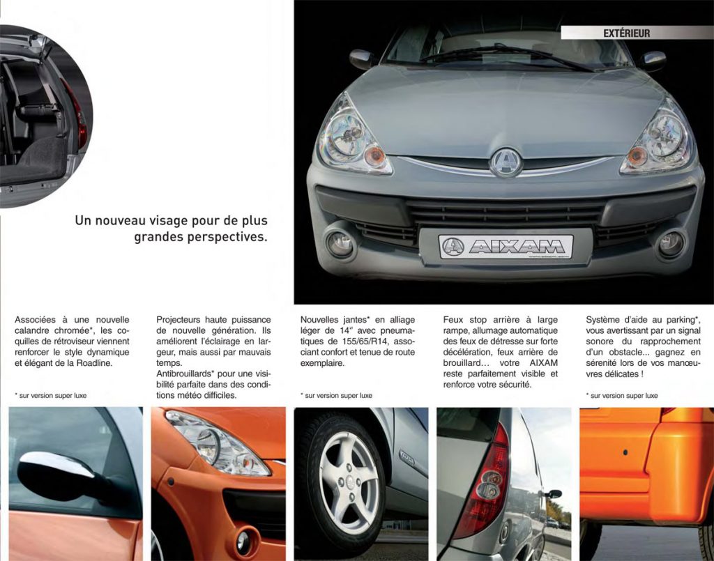 AIXAM Roadline brochure