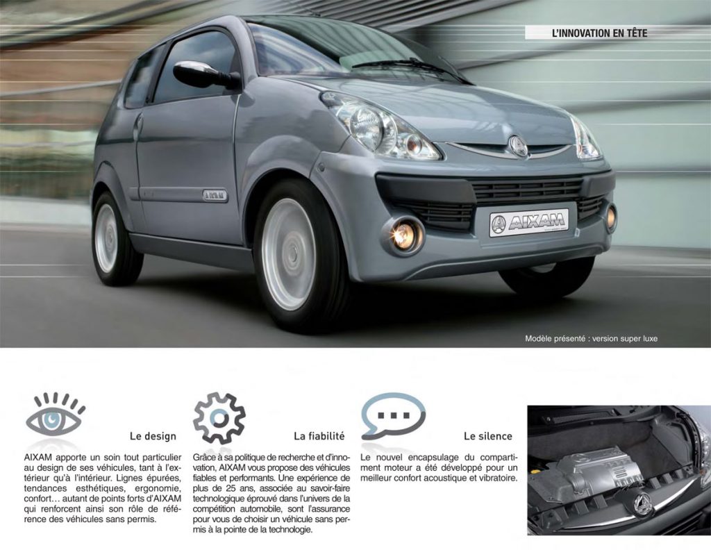 AIXAM Roadline brochure