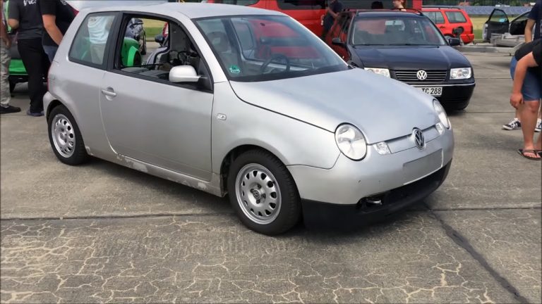 VW Lupo with two W12 engines