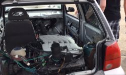 VW Lupo with two W12 engines