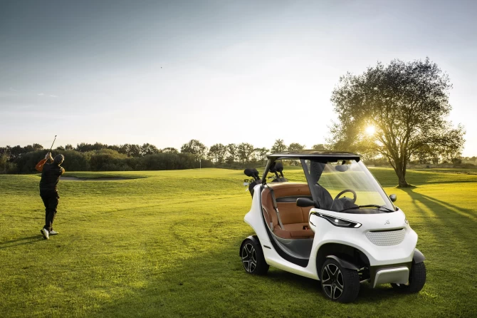 Mercedes Garia Golf Cart – photo 1