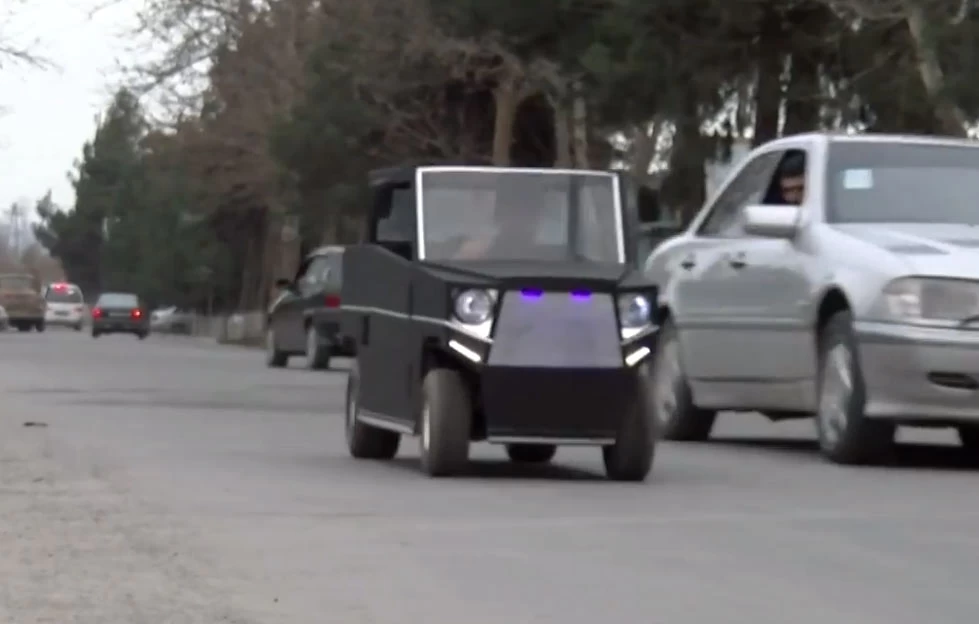 The first car from Tajikistan turnes out to be more economical than the Prius