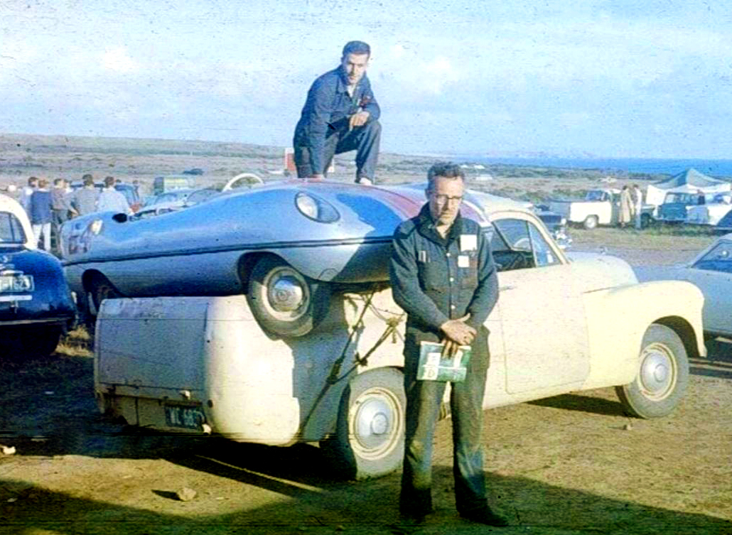 Goggomobile in a pickup truck