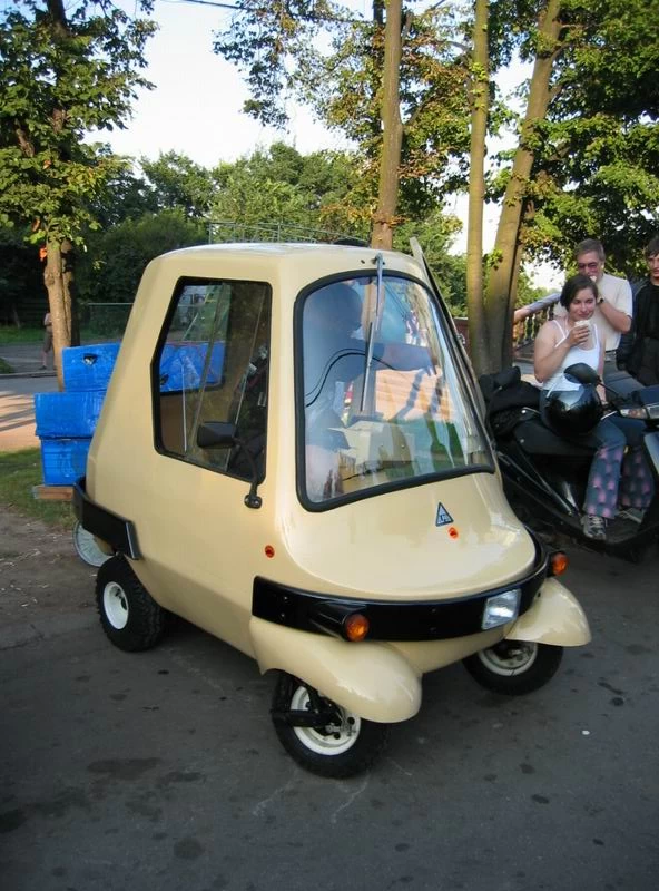 Homemade microcar from Ukraine