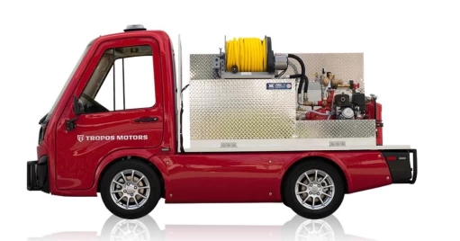 Panasonic and Tropos Motors presented a compact electric fire truck at the CES 2020 – photo 2