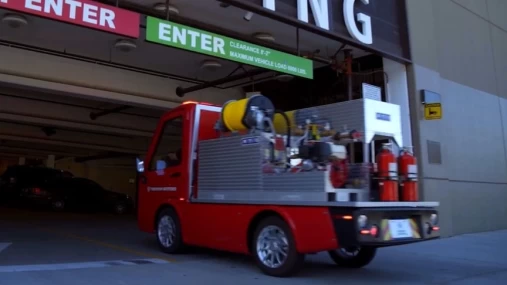 Panasonic and Tropos Motors presented a compact electric fire truck at the CES 2020 – photo 3