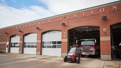 American firefighters will test a three-wheeled electric car Arcimoto Rapid Responder – photo 5