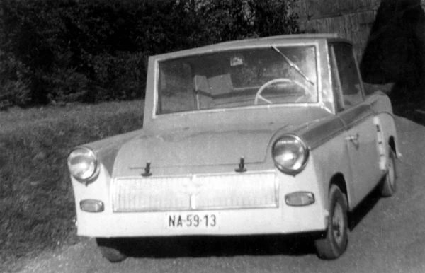 Simon Ernő home-built car