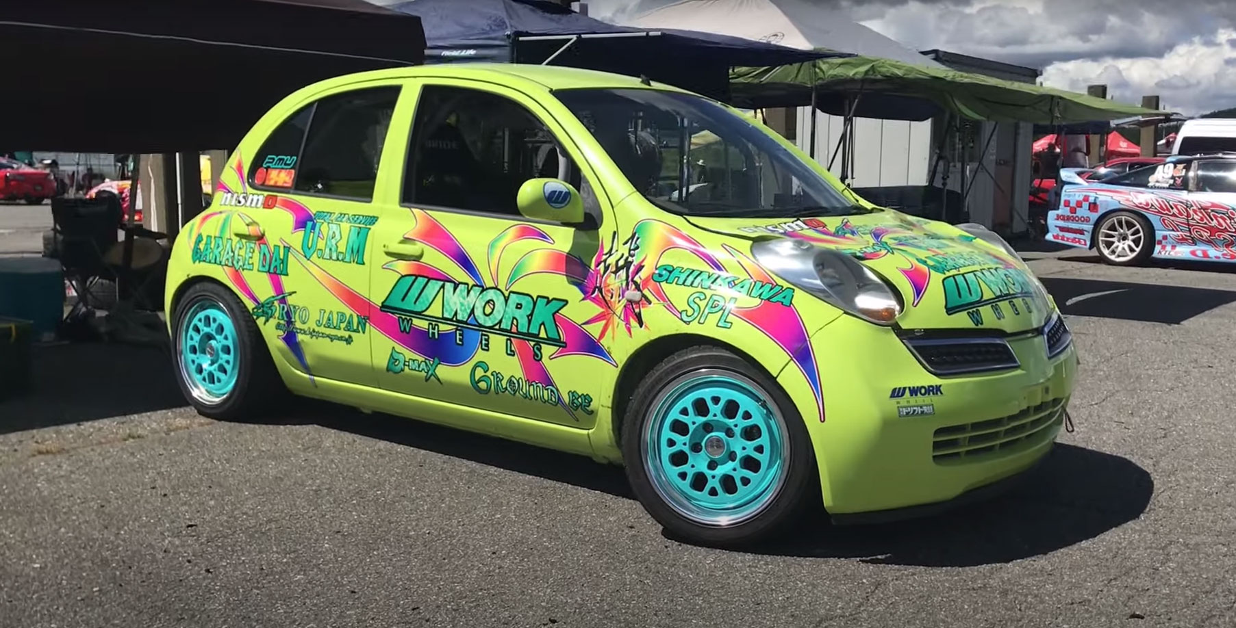 Nissan March for drifting