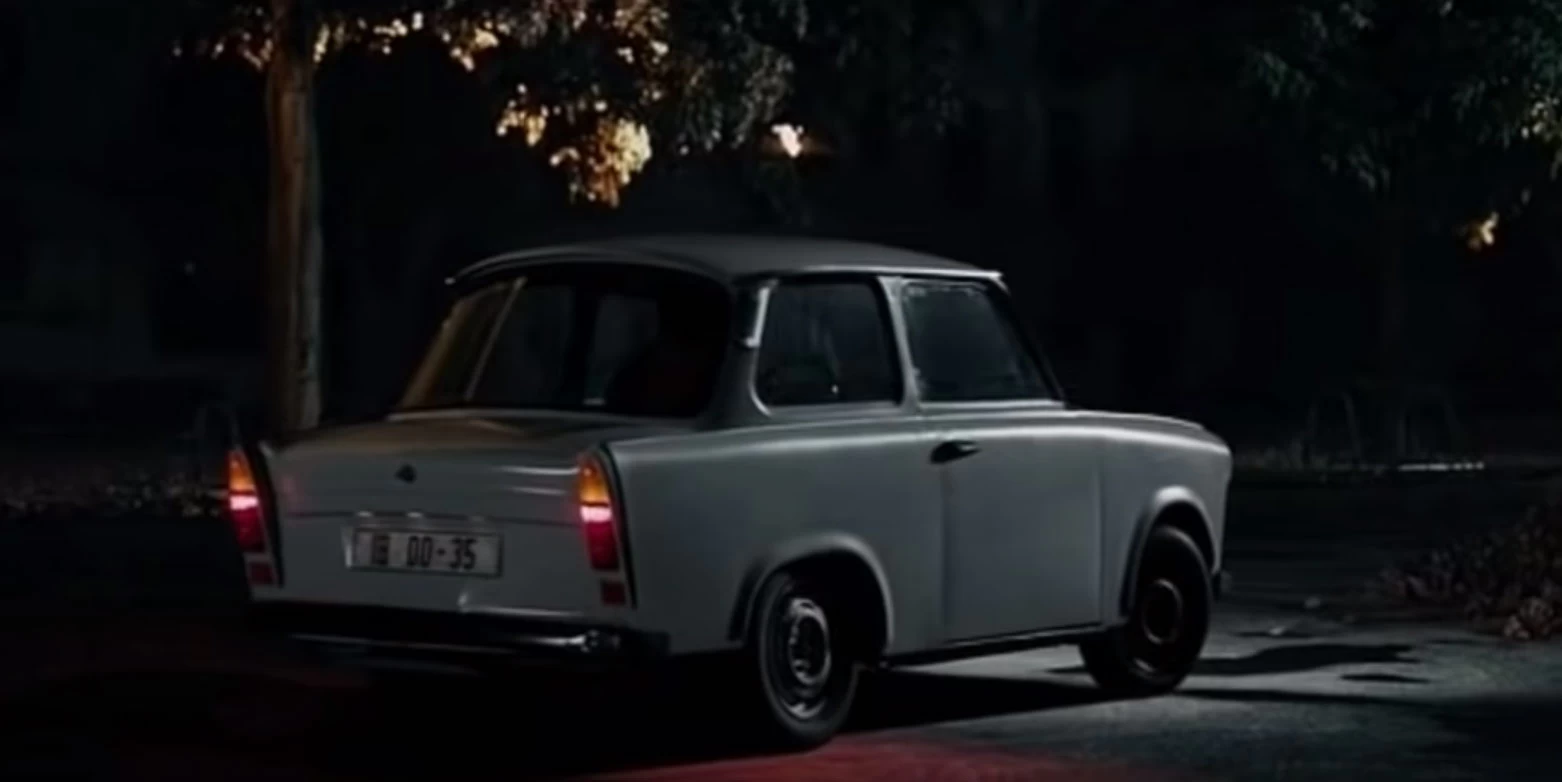 The slowest car chase in the movie The Man From U.N.C.L.E.