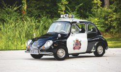 Subaru 360 police car