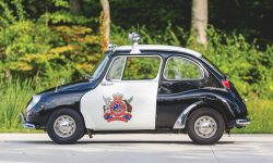 Subaru 360 police car