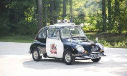 Subaru 360 police car
