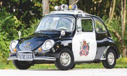 Subaru 360 police car