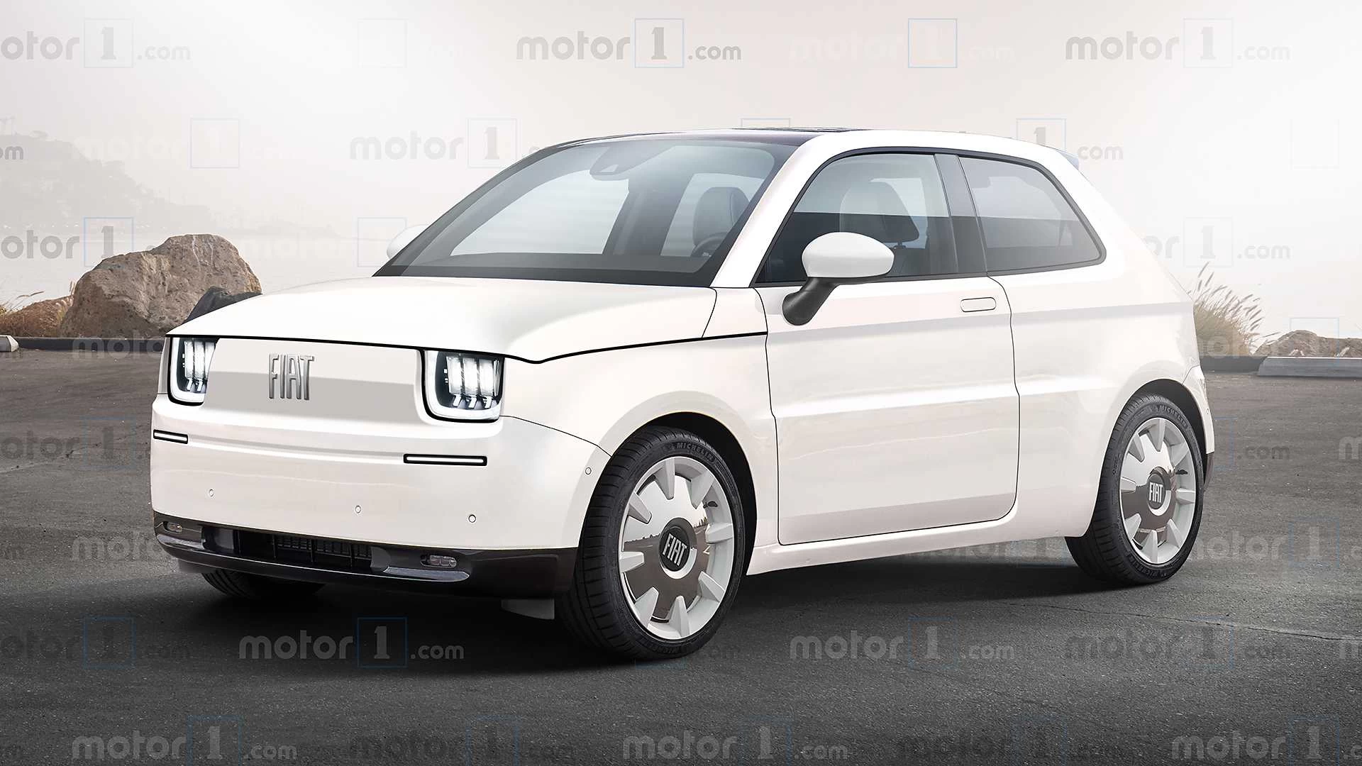 Fiat 126 render