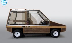 Rare wooden Hustler kit car from Aston Martin designer for sale