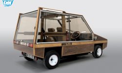 Rare wooden Hustler kit car from Aston Martin designer for sale