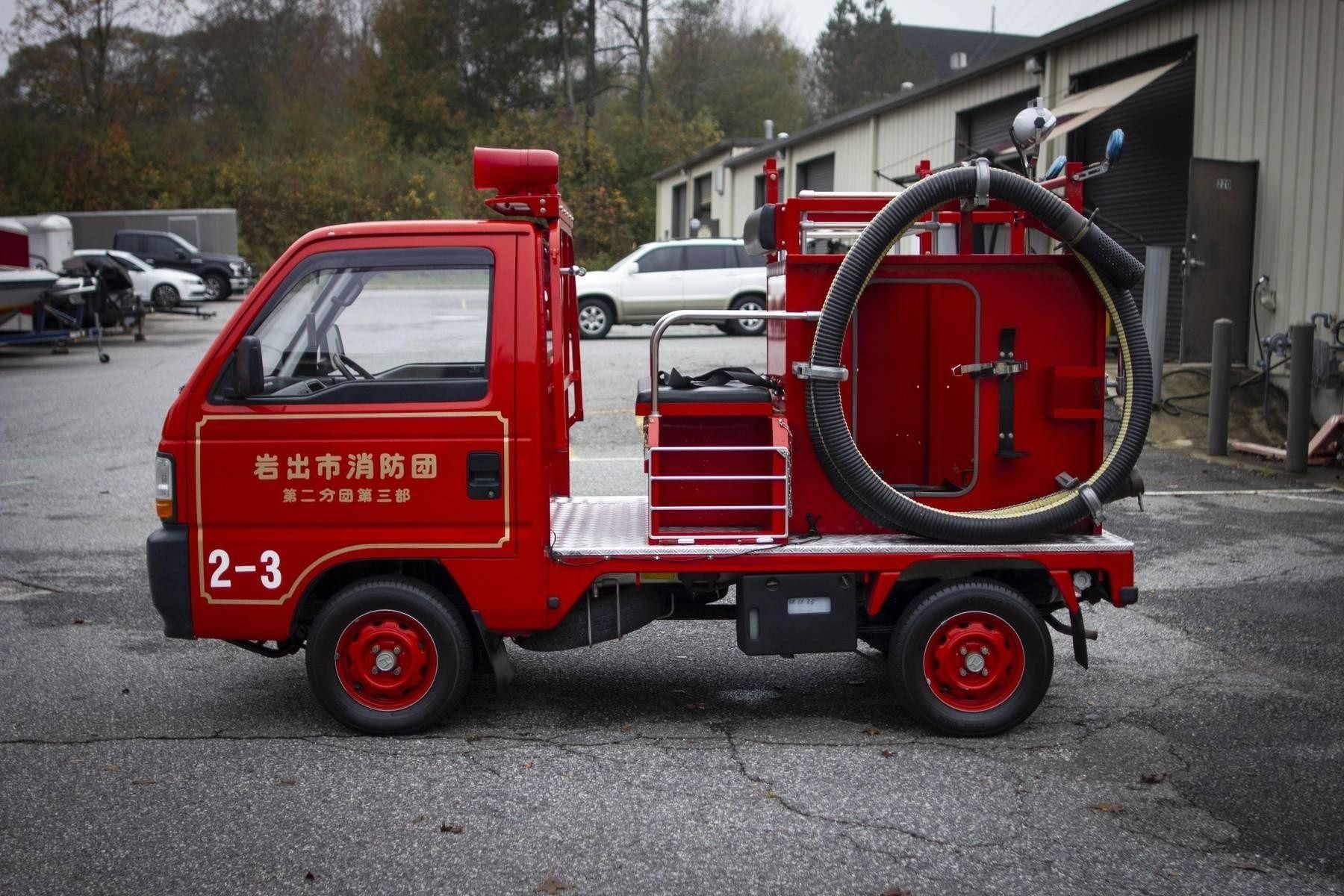 Honda acty fire truck