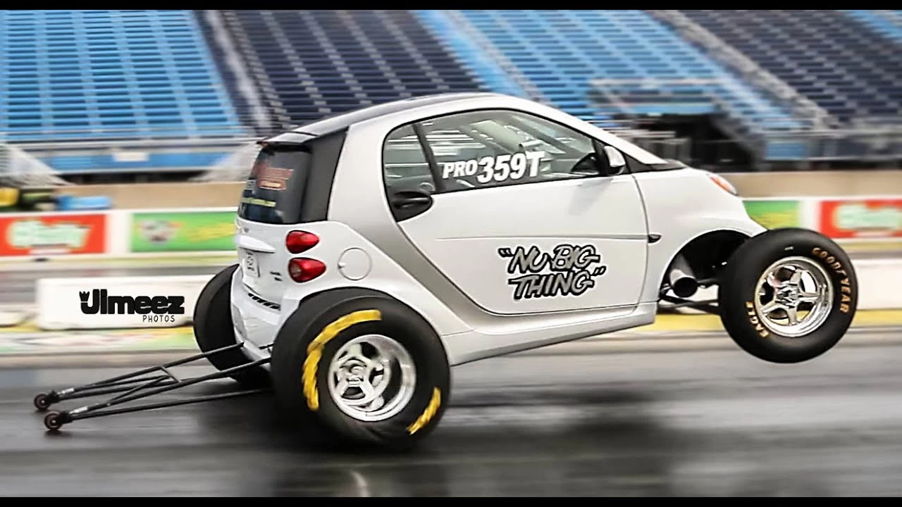 Watch The Fastest Smart In The World: It Has A 9-liter Engine