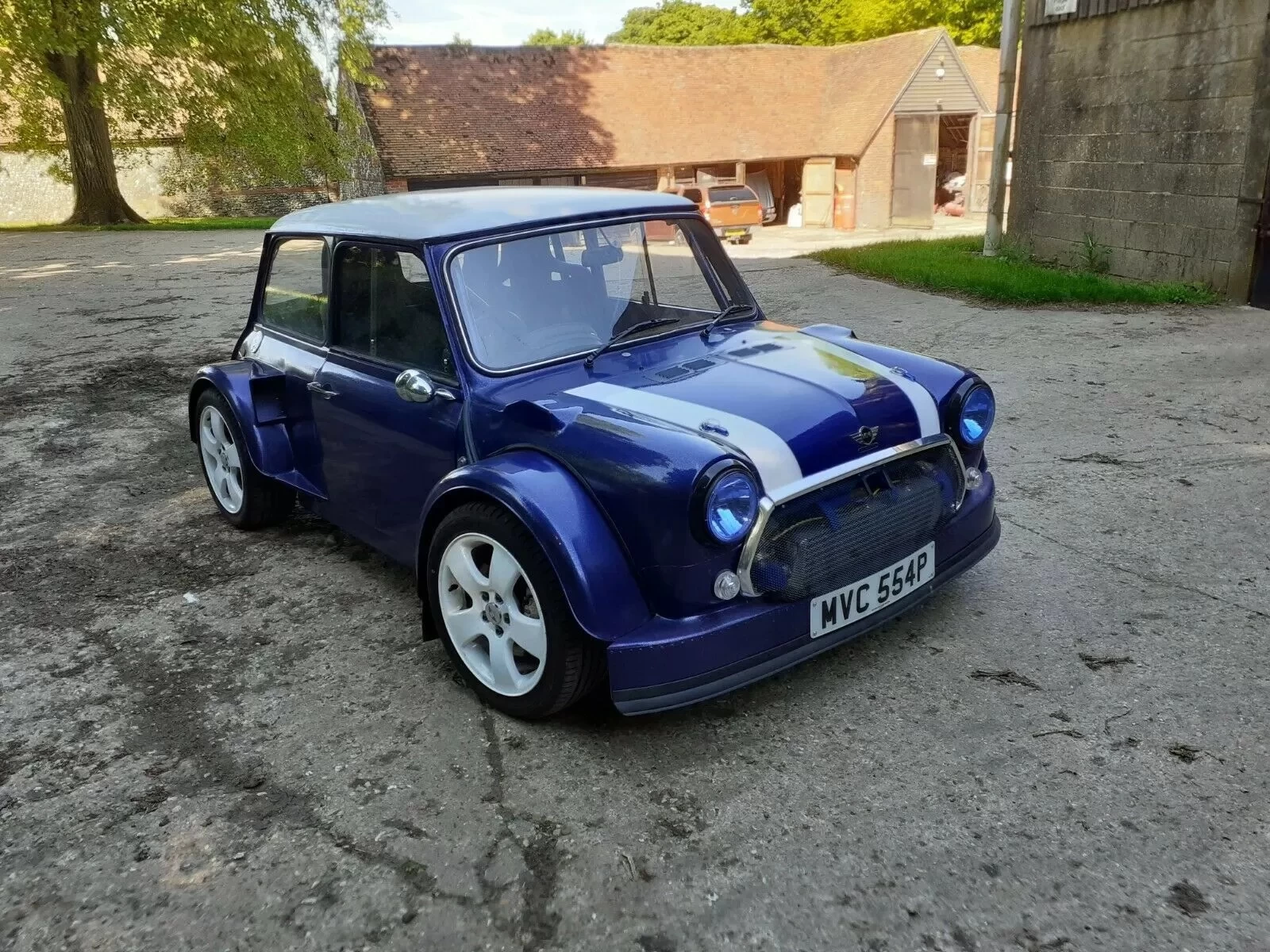 Austin Mini with Audi A3 engine