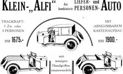 alfi tri-cycle dkw personnenwagen