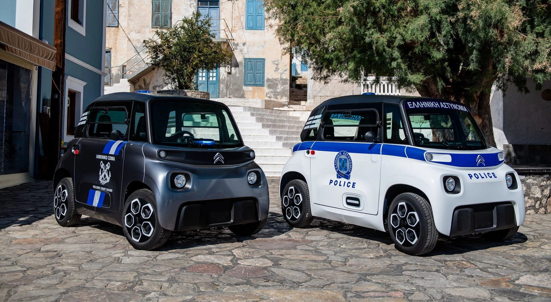 Electric Citroen Ami Joins The Police
