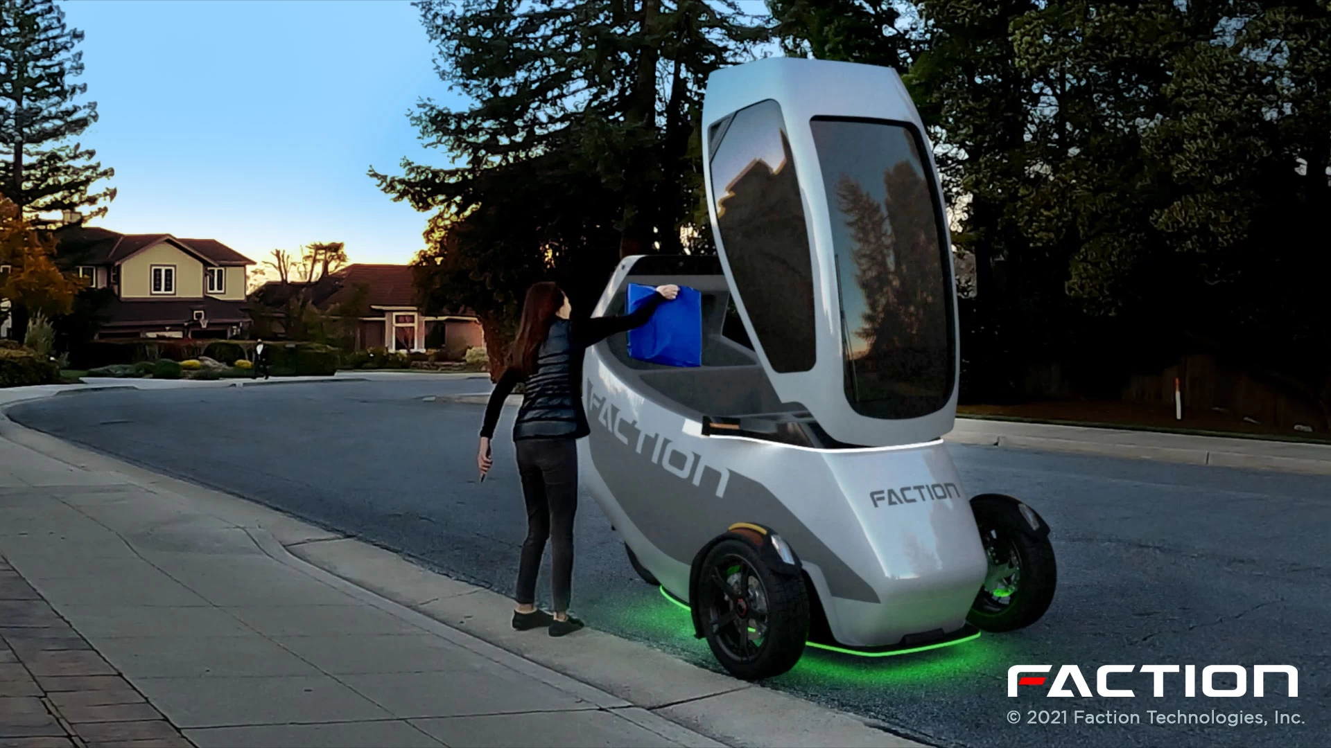 Faction Technology Delivery Robot